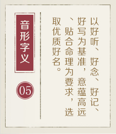 龙岩权威起名大师-起名流程五